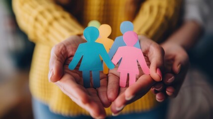 The paper cutout family