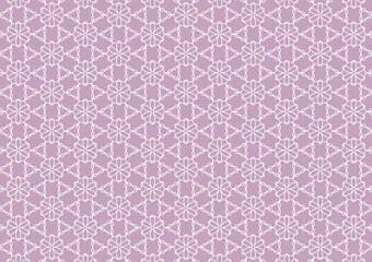 Wallpaper flower line pattern soft background