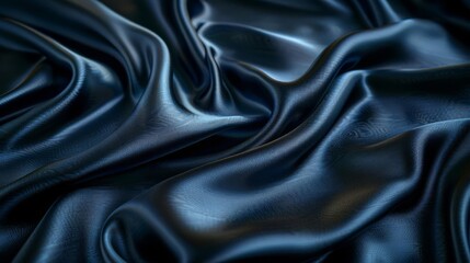 Obraz premium black silk satin background , very good , Wide Shots , bright tone, Ultra clear image, Add Copyspace