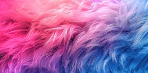 Obraz premium colourful furry fabric close up, in the style of Plush material, octane render, animal fur, mink hat texture, luster, animated gifs,
