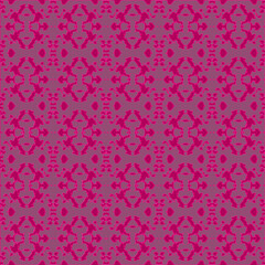 Abstract Retro Geometric seamless pattern with triangles. Vector Illustration Handmade. Print for textiles. Grunge texture. Vector illustration.