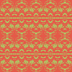 Geometry texture repeat creative modern pattern geometric grunge blue and beige white background.  Illustration with citrus fruits and seeds over white backdrop.