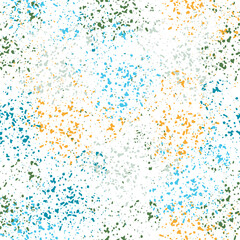 colored circle seamless pattern Seamless colorful retro dots pattern.