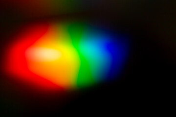 Abstract blur multicolored holographic rainbow for overlay background