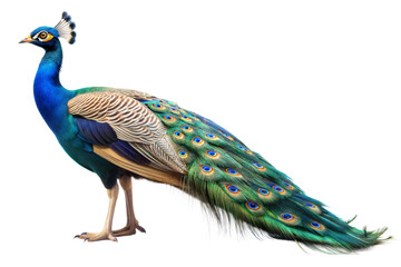Obraz premium peacock on a transparent background