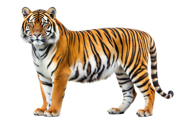 Obraz premium tiger on a transparent background