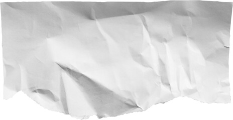 White ripped paper torn edges strips isolated on black background