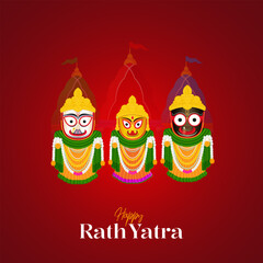 Jagannath Rath Yatra Social Media Poster, Banner, Web Banner , Print Design