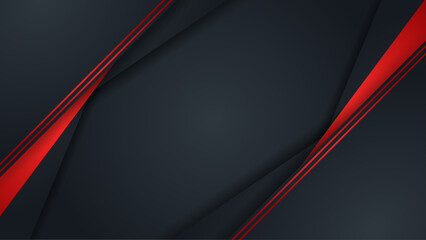 abstract dope Red and black landscape background