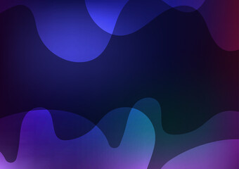 Abstract curve wave purple dark background