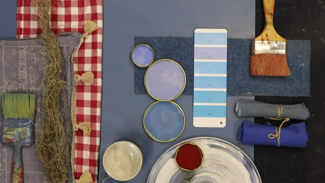 color palette mood board for interior design and decoration фильм