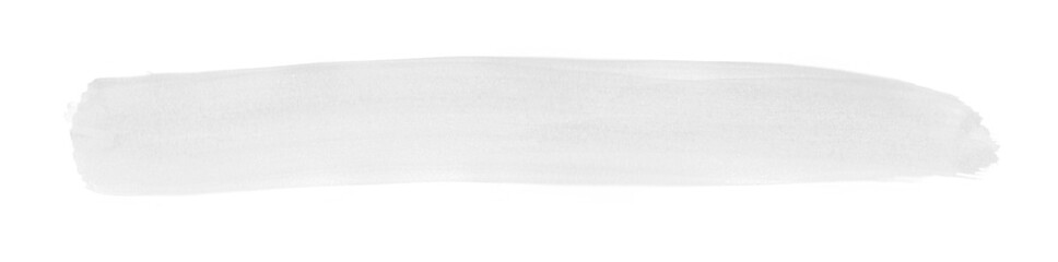 Handgemalter Pinselstreifen in grau zum Anstreichen, Markieren oder als Hintergrund