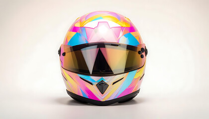 motorcycle helmet isolated 
