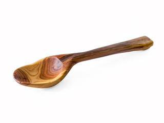 Wooden Spoon Isolated on a white background