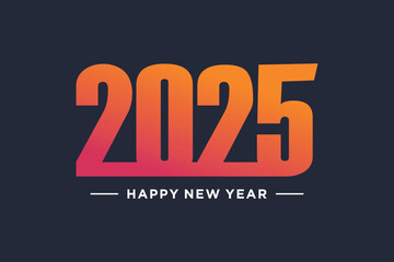 2025 design element idea with creative unique, simple, modern concept high resolution vector