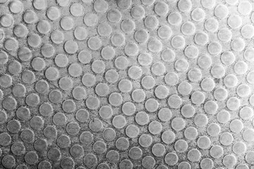 Rubber mat with a non-slip pattern. Circles relief background