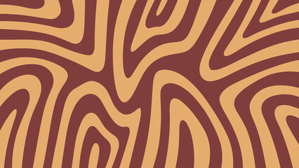 brown abstract background with waves pattern