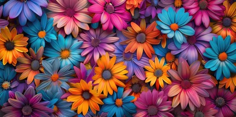 Vibrant Floral Backgrounds: Stunning Colorful Flowers Wallpapers Collection