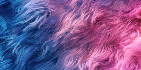 Obraz premium colourful furry fabric close up, in the style of Plush material, octane render, animal fur, mink hat texture, luster, animated gifs,