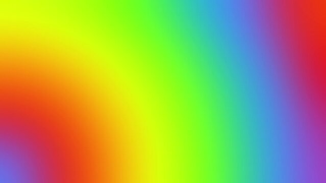 Slow rainbow wave gradient animation background