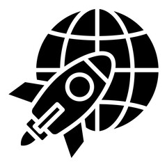 International Startup  Icon Element For Design