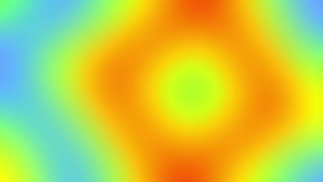 Abstract geometric gradient colorful rainbow color changing animation