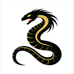 the snake sihlouette