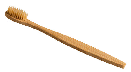 Natural bamboo toothbrush design element