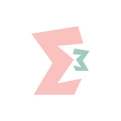 Cute doodle shape vector element