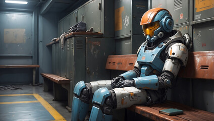 robot cyborg soldier