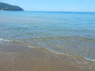 The Gulf of Baratti, Piombino, Livorno province, Tuscany, Italy