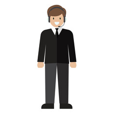 occupation profession people. Flat style illustration