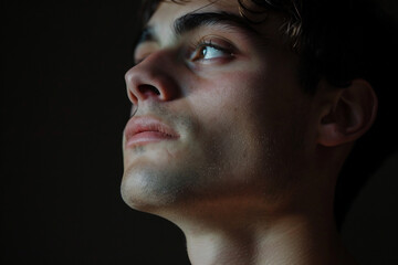 Generative AI picture of beautiful charming ballet dancer ballerina in stage ballroom gown