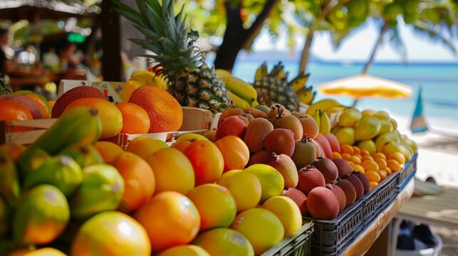 Stop by this bustling fruit bar nestled in the sand and indulge in a tropical fruit feast while taking in the ocean views.