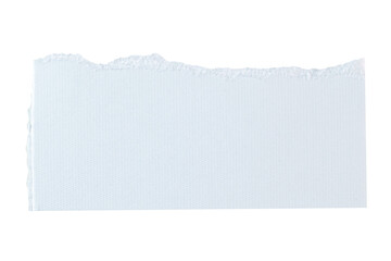 Fototapeta premium White png ripped paper piece with copy space, transparent background