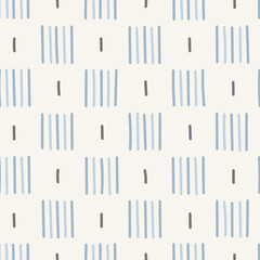 Seamless hand drawn pattern. Abstract background with hand drawn doodle shapes.