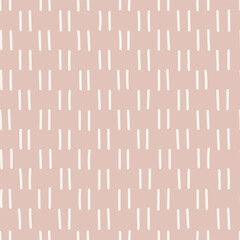 Seamless hand drawn pattern. Abstract background with hand drawn doodle shapes.