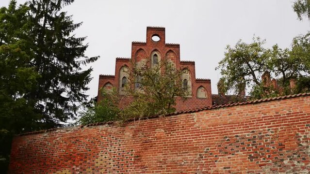 Teutonic castle in Sztum, Poland