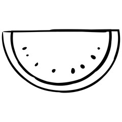 Summer icon doodle style. Summer hand drawn symbols objects.