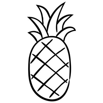 Summer icon doodle style. Summer hand drawn symbols objects.