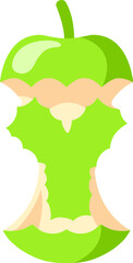 Apple Letter Alphabet Vector Element