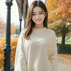 秋の少女/Girl in Autumn