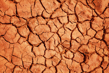 Dry dirt Background  texture earth. Climate change, global warming and dryness concept