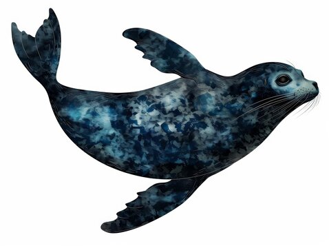 A selkie clipart