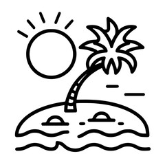 beach icon, summer icon, sea icon, sun icon, vacation icon, holiday icon, travel icon, hotel icon, nature icon, tourism icon, plane icon, relaxation icon, sand icon, umbrella icon, mountain icon, airp