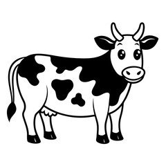 single baby sparrow  line art vector