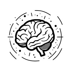 Brain SVG, Human Brain Svg,