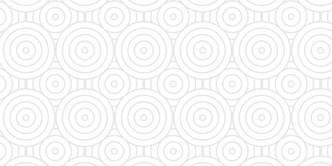 Seamless pattern with spirals Overlapping geometric pattern. white and gray vector vintage floral grid and wallpaper design.