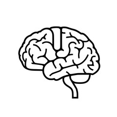 Brain SVG, Human Brain Svg, Brain Clipart, Mind Svg, 