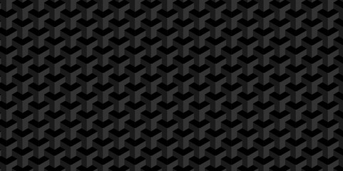 	
Vector of cube geometric pattern grid backdrop triangle background. Abstract cube geometric tile and mosaic wall or grid backdrop hexagon technology. black or gray geometric block cube structure.